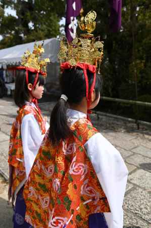 可愛いお稚児さん