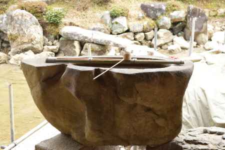 智積院　名勝庭園　手水１