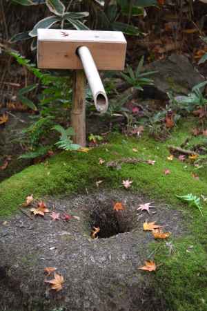 来迎院　手水鉢