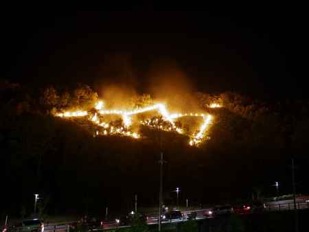 五山の送り火　妙