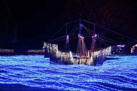 京都イルミエール　光の船 