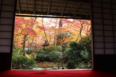 大河内山荘　紅葉狩り
