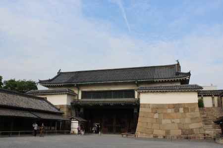 二条城 大手門内