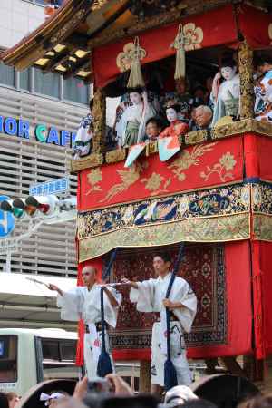 祇園祭　長刀鉾曳き初め3