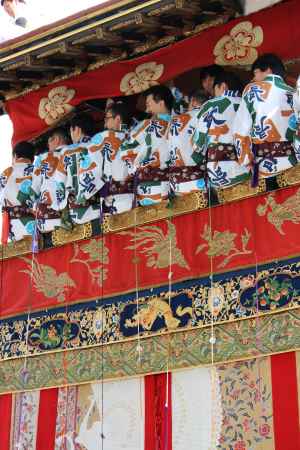 祇園祭　長刀鉾曳き初め2