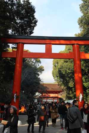 下鴨神社の鳥居
