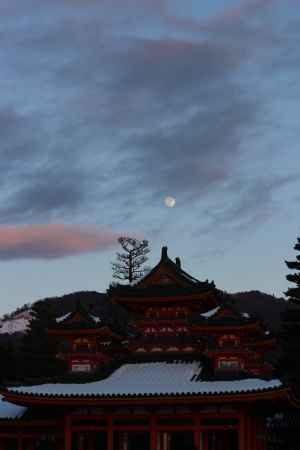 夕方の平安神宮