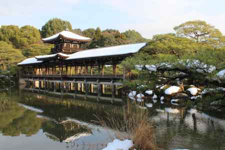 雪の泰平閣
