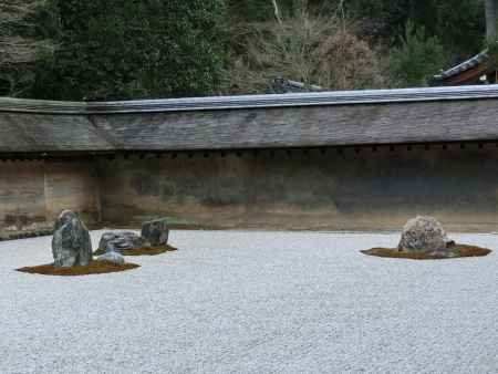 龍安寺 石庭 方丈庭園