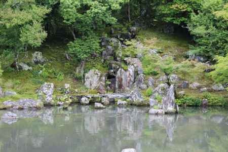 天龍寺　曹源池庭園2