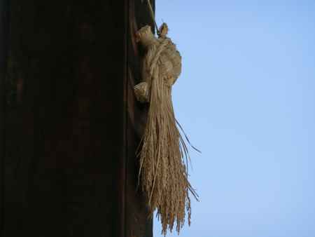 松尾大社　しめ飾り