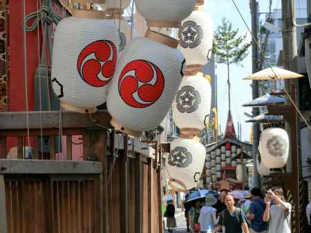祇園祭　後祭り新町通