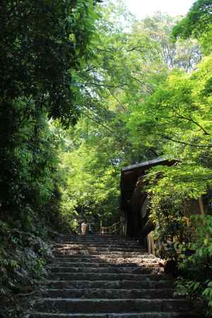 嵐山　大悲閣千光寺参道