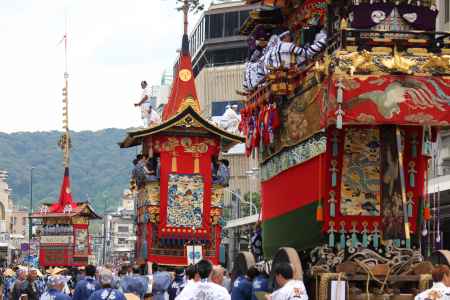 祇園祭　前祭 山鉾巡行
