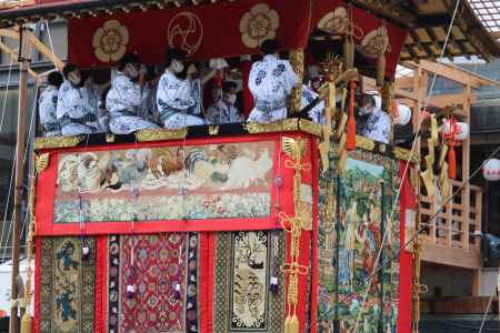 祇園祭鉾建　