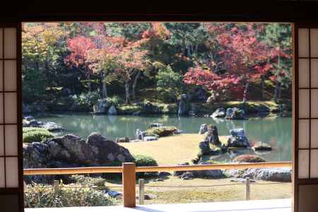 天龍寺　曹源池庭園4