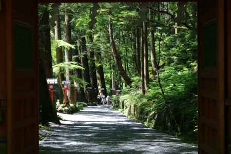 貴船神社　奥宮参道