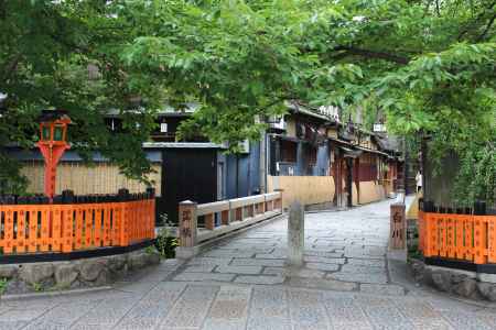 祇園白川の巽橋