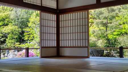 天龍寺　曹源池庭園