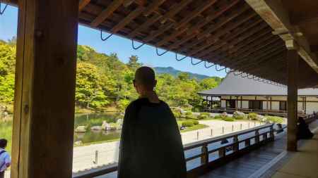天龍寺　曹源池庭園