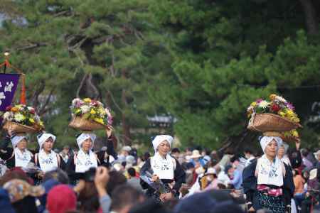 時代祭り白川女1