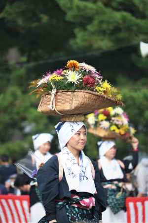 時代祭り白川女4