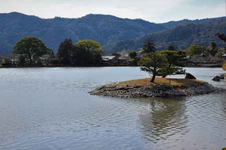 大覚寺　大沢池菊ヶ島2