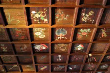 大覚寺花の天井