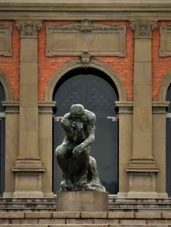 京都国立博物館　ロダンの考える人