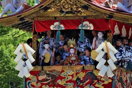 祇園祭山鉾巡行　長刀鉾