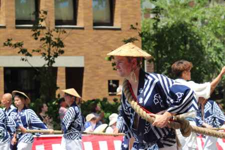 祇園祭山鉾巡行　岩戸山