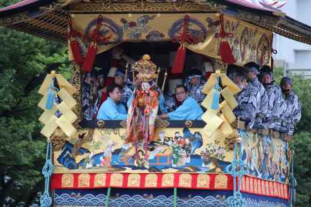 祇園祭山鉾巡行　放下鉾