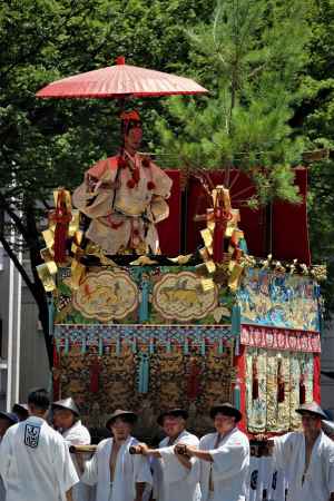 祇園祭山鉾巡行　山伏山