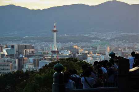 清水の舞台からの眺め