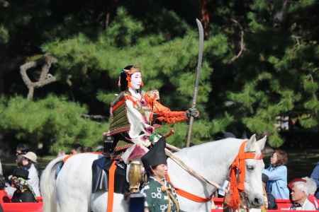 時代祭　凛々しい巴御前