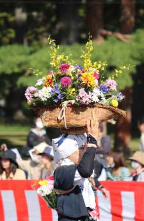 時代祭　白川女