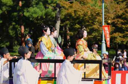 時代祭　平安時代婦人列