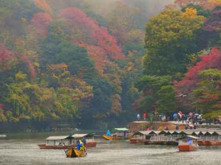 嵐山の紅葉2