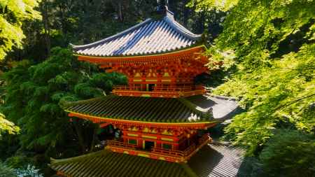 岩船寺　三重塔