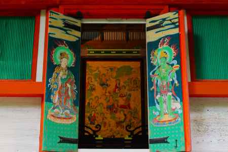 岩船寺　三重塔　御開扉