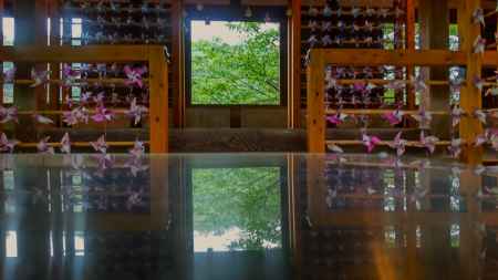 柳谷観音楊谷寺　風車