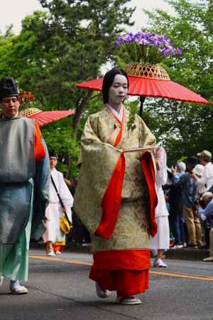 葵祭 斎王代列3