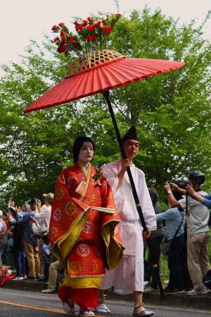 葵祭 斎王代列4