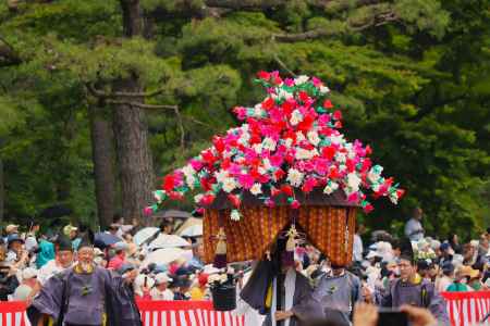 葵祭京都御苑 風流傘