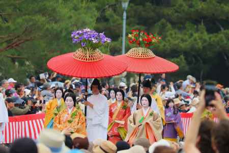 葵祭京都御苑 斎王代列