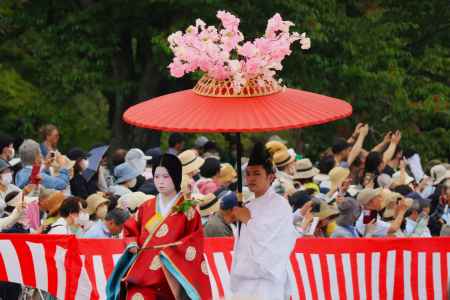 葵祭京都御苑 斎王代列2