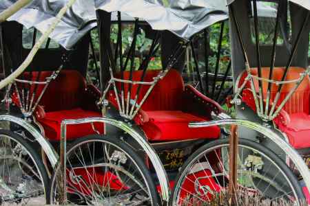 嵐山公園人力車