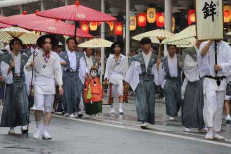 2025祇園祭山鉾巡行 綾傘鉾