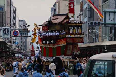 後祭 大船鉾辻回し②