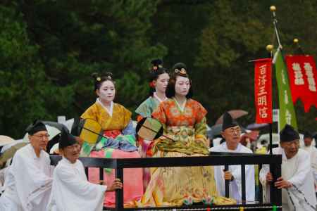 時代祭　平安時代婦人列